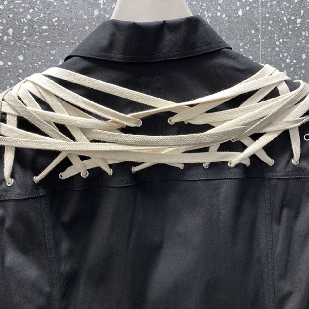 Dark High Street Fashion Coat